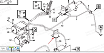 Shandong Lingong Loader original accessories ZL30E service brake brake pump booster pump oil storage tank Oil pot