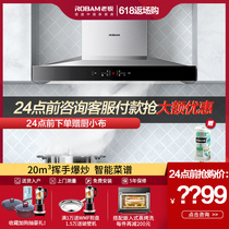Boss 67A7 range hood top suction European suction suction and exhaust large suction household kitchen appliances boss official flagship store