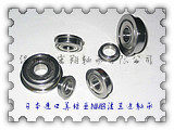 Import flange deep groove ball high speed small bearing with side brake edge F686zz F684zz convex side stop backstop edge