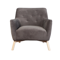 Single leisure living room sofa Nordic fabric flannel leisure chair American modern minimalist bedroom study tiger chair