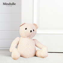 Cute cartoon fabric creative door block home doll decoration door block door Pier windproof pile furnishings