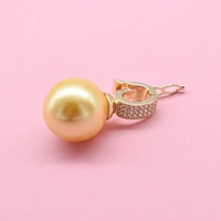 Золотая пряжка-подвеска (золотые бусины-ракушки) (модель А37)