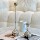 Металлическая капля воды в европейском стиле, серебряный подсвечник, мягкое украшение, модельная комната, домашняя гостиная, настольная столовая, украшение ручной работы mini 0