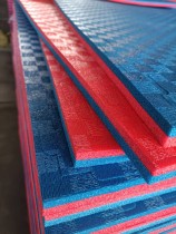 Special mats for karate and taekwondo training venues