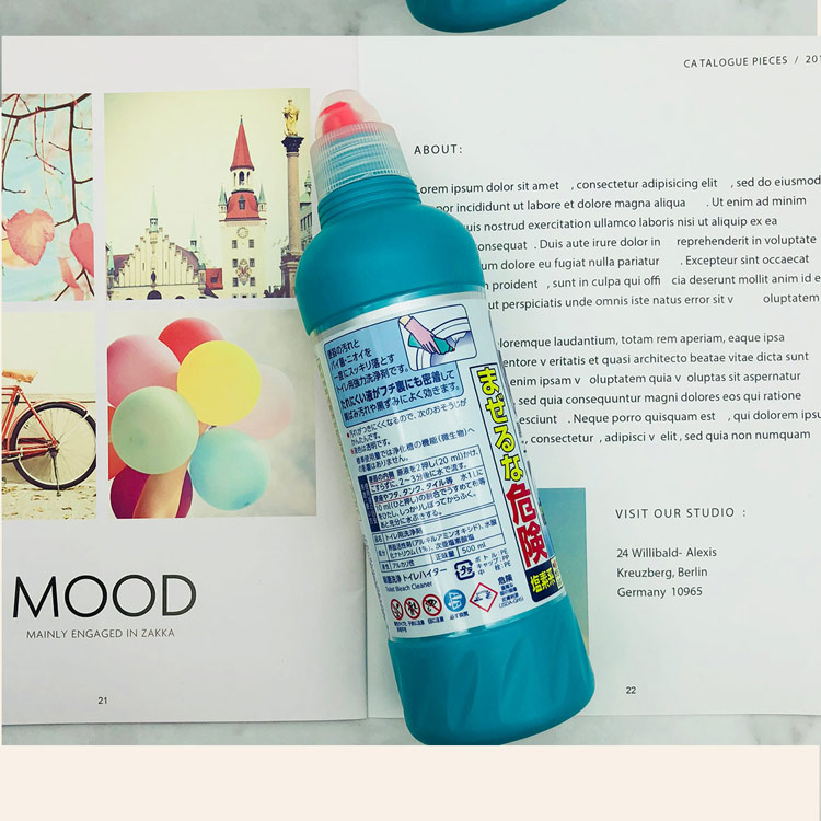 Nhật Bản nhập khẩu Kao toilet toilet toilet toilet wash miễn phí chà rửa khử trùng nhà vệ sinh tinh thần nhà 500ml - Trang chủ tẩy bồn cầu thái