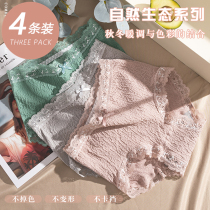 Lace-edged panties for girls