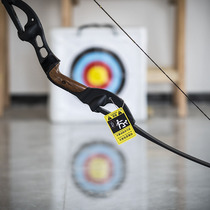  Bow and arrow warning card beauty hunting composite competitive anti-curved bow Traditional bow Bow quiver warning card accessories archery equipment