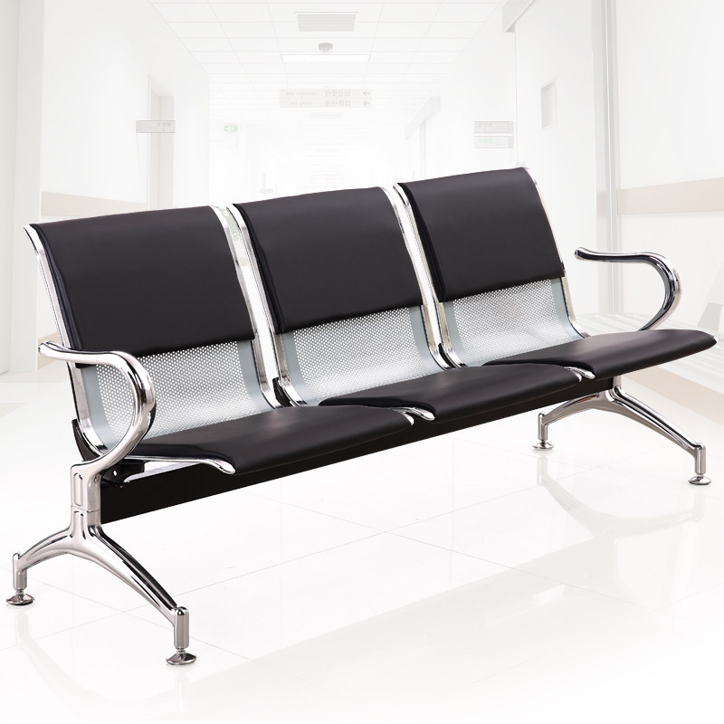 4-seat row chair Airport chair Waiting chair Station waiting chair Public place chair Long rest one-piece seat