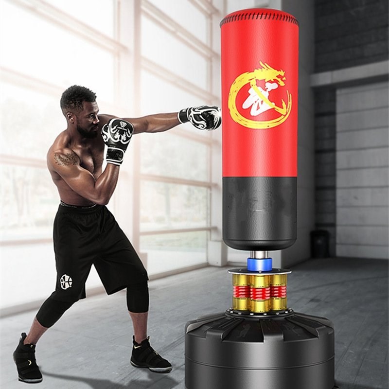 Solid Pendant Boxing Loose rotary vertical sandbag Decompression Venting Taekwondo Trainer Tumbler Reaction Target