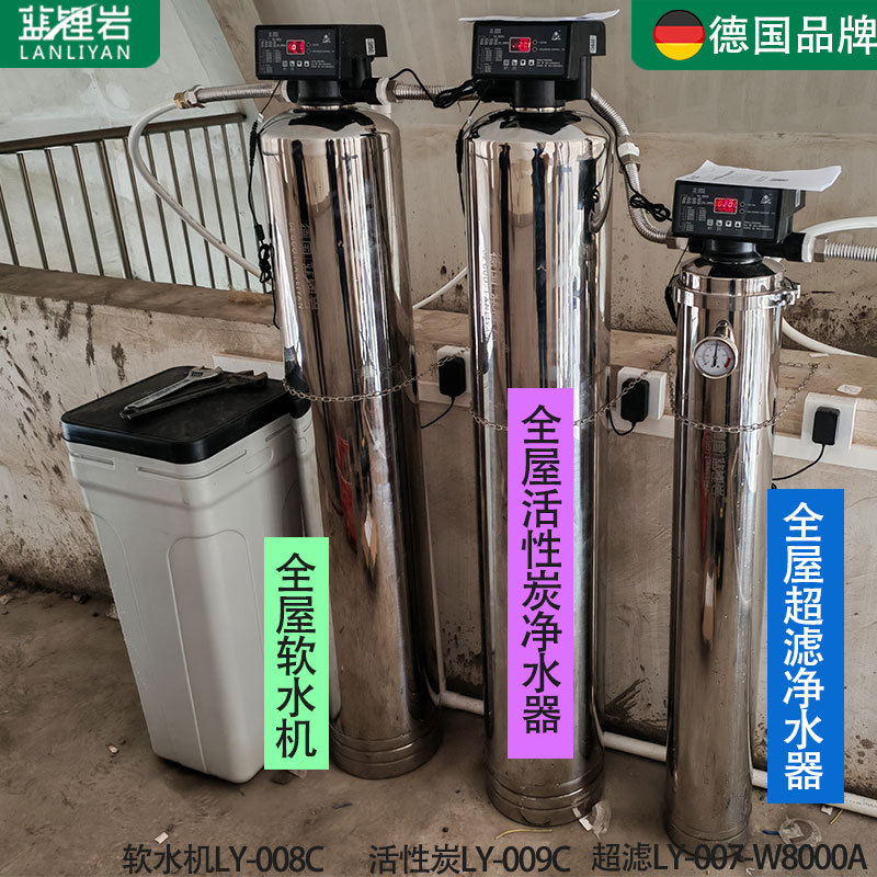 Villa Household Commercial Central Water Purifier Activated Carbon Whole House Tap Water Filter Large Equipment Water Purification System