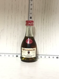 [百事吉三星干邑酒版BISQUIT DUBOUCHE COGNAC青樽红盖30ml？/40%]