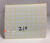 210# Blank Sticker Specification 16 * 22mm self-adhesive paper per pack of 1080 sticker 10 packs