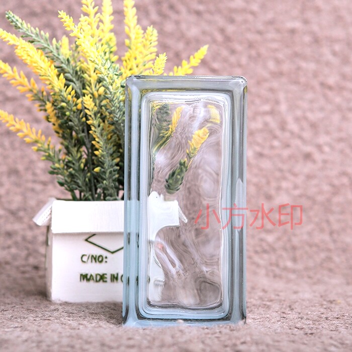 Cloud fog half brick 190*90*80 glass brick renderings good lighting special specifications glass brick partition