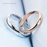 钻大师 Бриллиантовое платиновое обручальное кольцо для влюбленных подходит для мужчин и женщин, делается под заказ