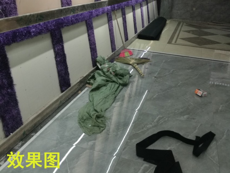 Cửa hàng gạch trang trí chăn đẹp đường may triển lãm trưng bày đứng trưng bày sàn gạch đường may thảm trang trí dải cắt tùy chỉnh thảm trải sàn văn phòng