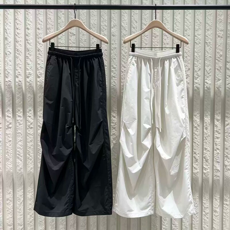 [Act Series] Authentic 2026 Summer New Product Parachute Pants with Patchwork Waist Sports Casual Pants Mbf2Pat050