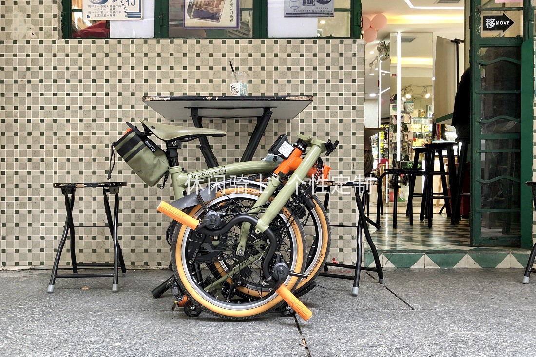 Brompton small cloth tail bag seat cushion bag head tube bag folding car universal kettle bag kit