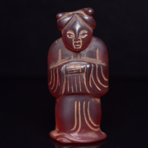 Fixed price zircon ruby carved Tang Dynasty piece