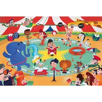 Clementoni Italian imported puzzle circus coin 104 pieces