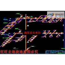 Hospital air conditioning system HVAC cad drawing dwg source file