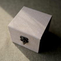 The hemp cloth gift box (empty) send people special not only for sale please buy after customer service advice