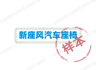 新座风汽车座椅