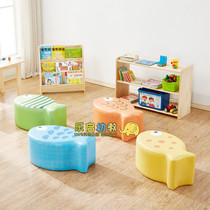 Kindergarten Xiaoyu series combination stool early childhood education center childrens cartoon sofa creative decorative seat