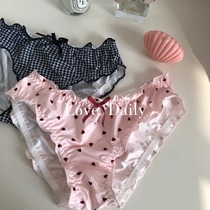 Love Little Panties~Japanese Retro Girl Sweet Milk Silk Breathable Cute Underwear Briefs Women 004
