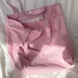 Оригинальный тонкий шоппер, розовая сумка на одно плечо для отдыха