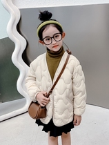 Autumn and winter childrens light down jacket with short inner lining for boys girls middle and large children babies and children school uniforms for inner wear