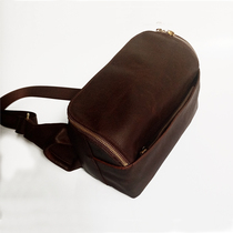 Leather micro SLR camera photography retro oblique hanging leisure chest tide Qihe handmade leather Leica a7m5D3