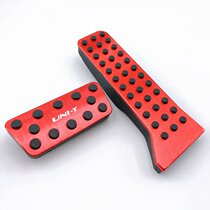 Long Anuni-T throttle brake pedal inside decoration unit Gravity Free Anti-Slip Foot Pedal Retrofit Special