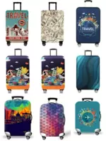 Эластичный чемодан, износостойкий защитный чехол, 202426 дюймов, увеличенная толщина