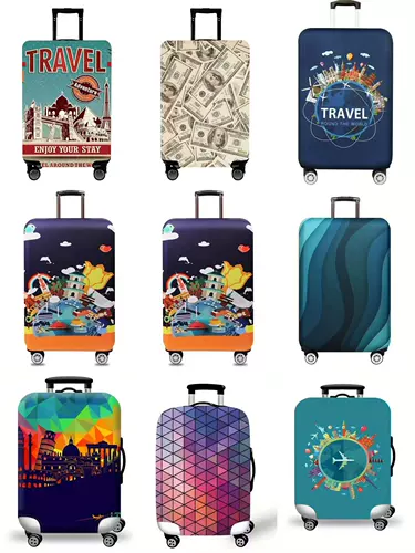 Эластичный чемодан, износостойкий защитный чехол, 202426 дюймов, увеличенная толщина