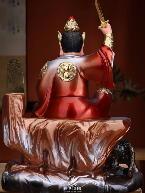 Zhang Tianshi statue Zhang Daoling Longhushan Zhang Zhenren home worship ornaments Zhengyi real ancestor Buddha statue
