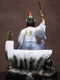 Zhang Tianshi Statue Zhang Daoling Patriarch Ornament Longhushan Zhang Tianshi Statue White Marble Buddhist Hall Home Worship