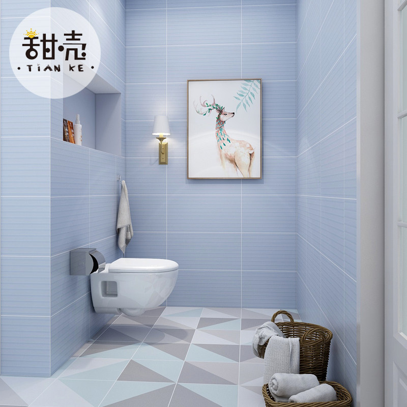 All-porcelain macaron tile ins wind dressing room kitchen wall brick net red pink bump Nordic tile 300X600