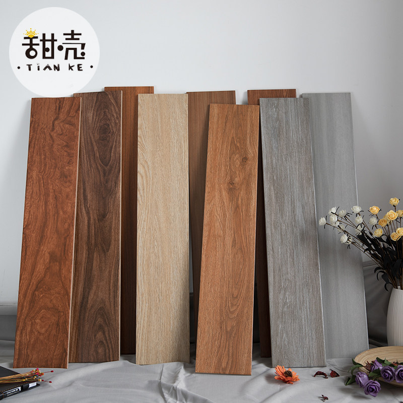 Wood Grain Brick 150X800 Living Room Tile Imitation Solid Wood Nordic Bedroom Dining Room Imitation Wood Grain Wall Brick Anti Slip Floor Brick