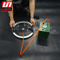 Leicester LESITE vacuum detection Hood geomembrane impermeable membrane local weld seal leak detection instrument meter