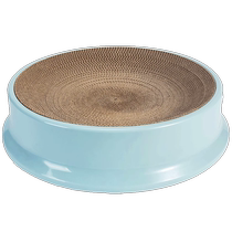 Cat scratching board round corrugated cat nest scratching plate integrated cat scratching board wear-resistant and non-shedding cat toys and cat supplies