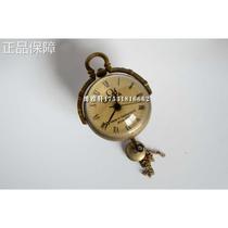 High-end ball classical old-fashioned retro glass ball clock fan clock you play with small watch
