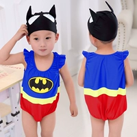 Áo tắm một mảnh cho trẻ em Batman mới 2018 đồ bơi 2 mảnh cho bé gái