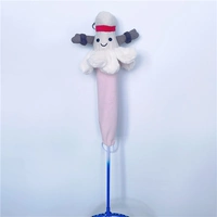 Розовая ракетка для бадминтона