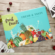  Fruit gift box empty box box grape peach apple Kiwi Longan passion fruit golden pear packaging box high-end