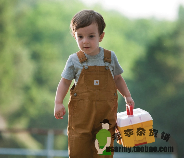 (Main line)CARHARTT KIDS CANVAS TOOLING BABY BAG PANTS MULTI-size new with tag