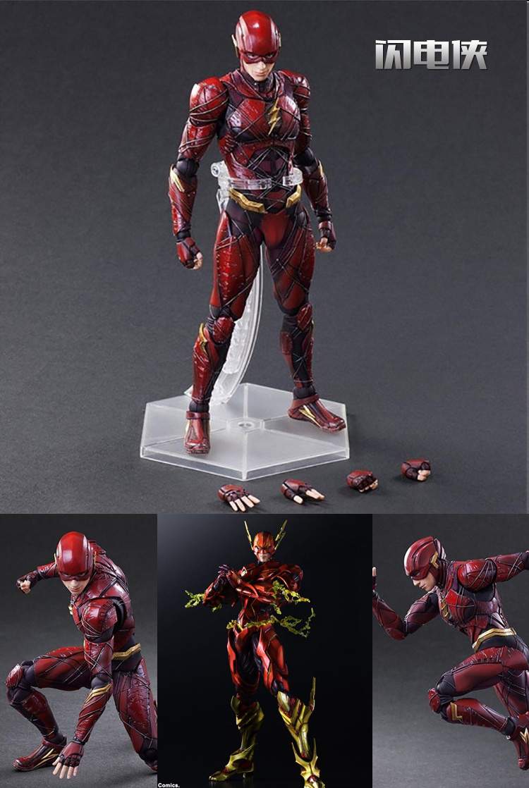 Bán PA thay đổi Batman Clown Flash Superman chết nọc độc tay đồ chơi đồ chơi công lý liên minh búp bê di chuyển - Capsule Đồ chơi / Búp bê / BJD / Đồ chơi binh sĩ mô hình anime one piece