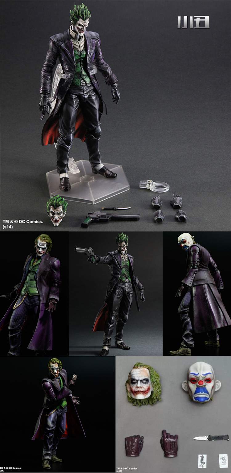 Bán PA thay đổi Batman Clown Flash Superman chết nọc độc tay đồ chơi đồ chơi công lý liên minh búp bê di chuyển - Capsule Đồ chơi / Búp bê / BJD / Đồ chơi binh sĩ mô hình anime one piece
