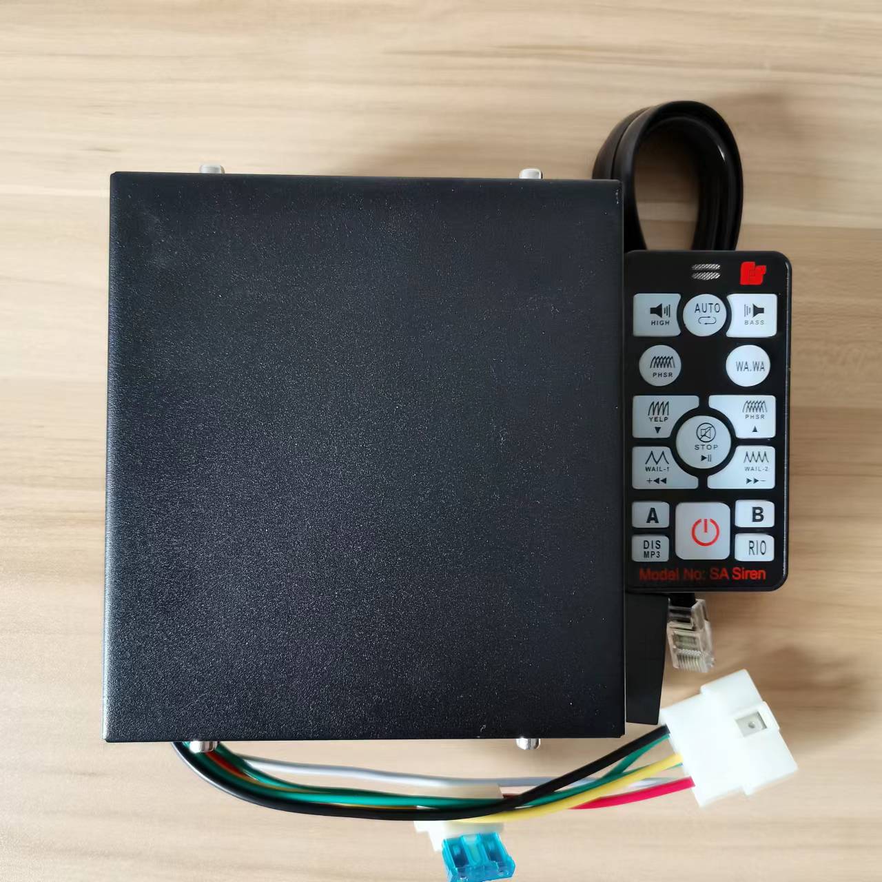 Car roof warning light controller megaphone car wireless remote control 200W400W multi-functional mp3 host 8