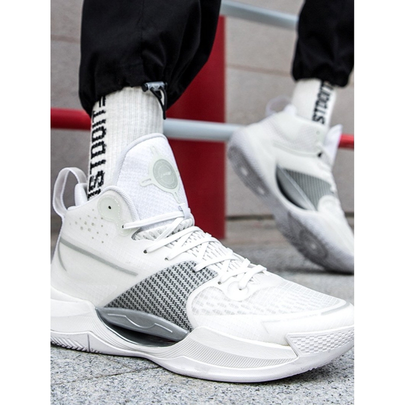 Official Brand Sonic 10 Basketball Shoes Men's High-Top Practical Air-Cushioned Sneakers 2025 Autumn Wade Sports Shoes