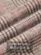 Tumando plaid woolen suit jacket women's autumn and winter versatile thickened quilted 2023 new wool woolen coat